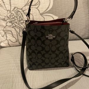 Coach bucket bag brand new never used .